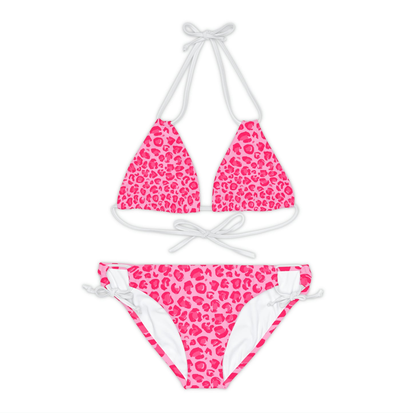 Pink Cheetah Bikini Set