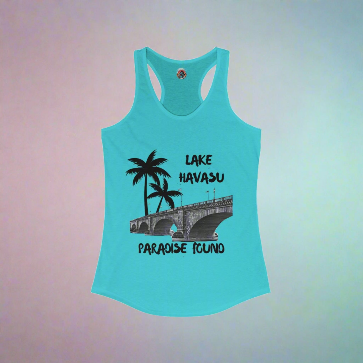 Lake Havasu - Paradise Found Women's Ideal Racerback Tank