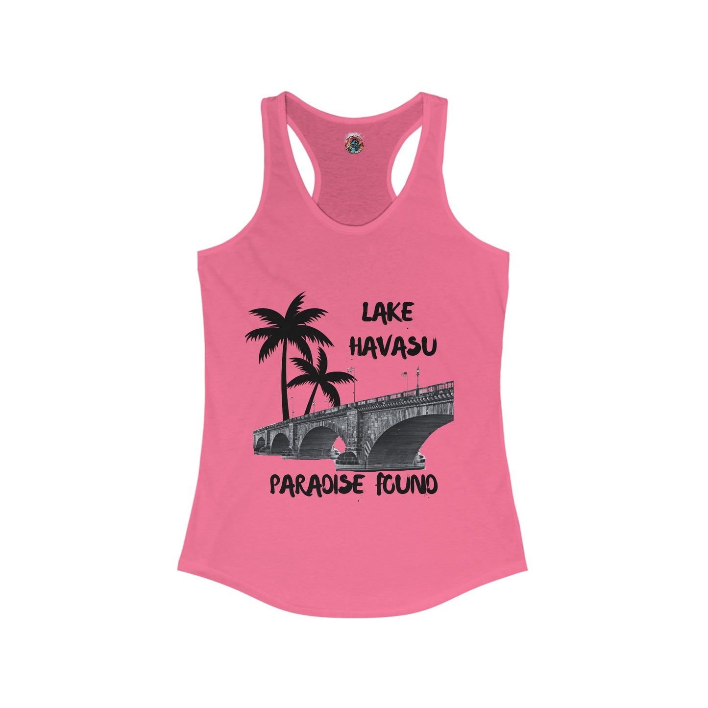 Lake Havasu - Paradise Found Women's Ideal Racerback Tank
