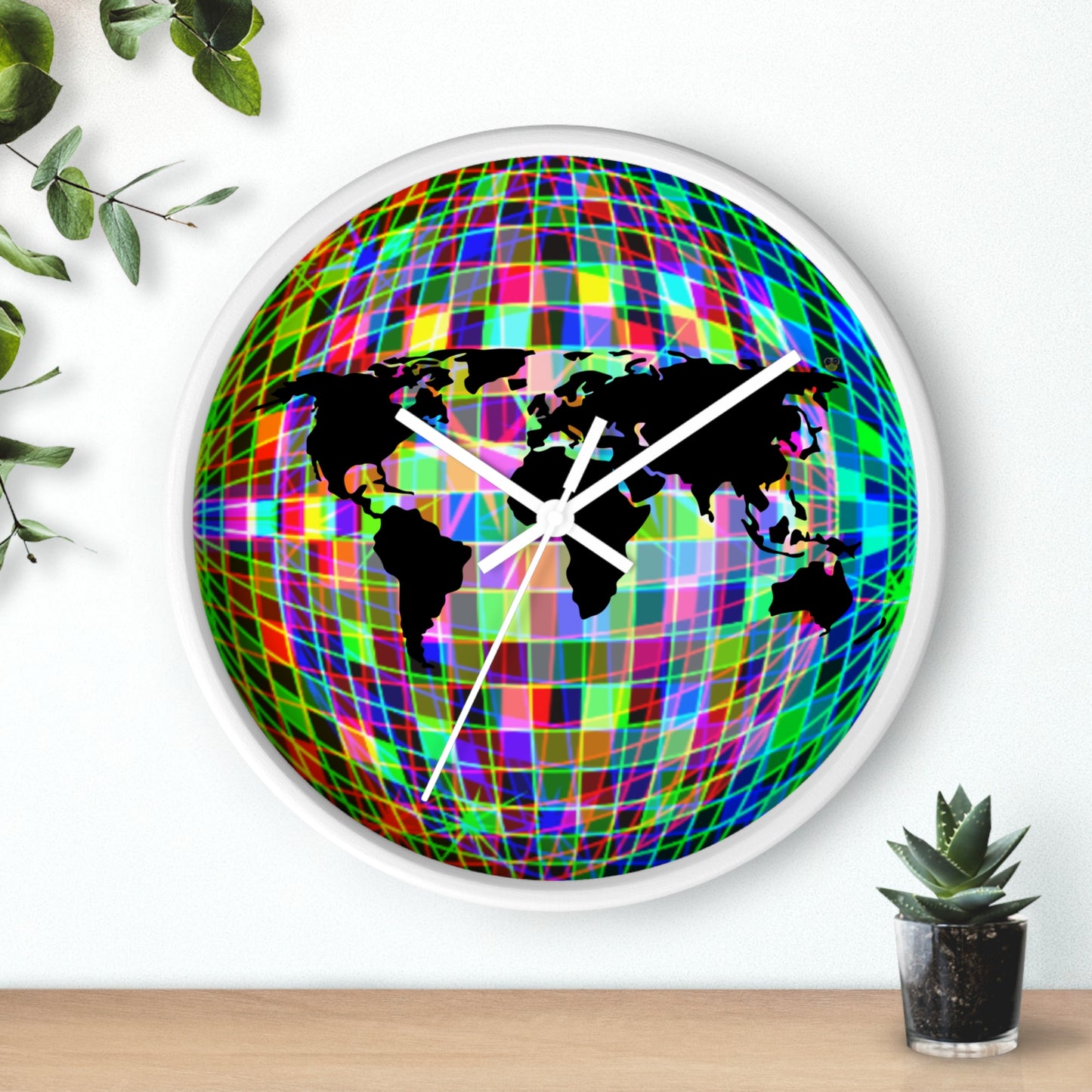Disco World 10" Wall clock