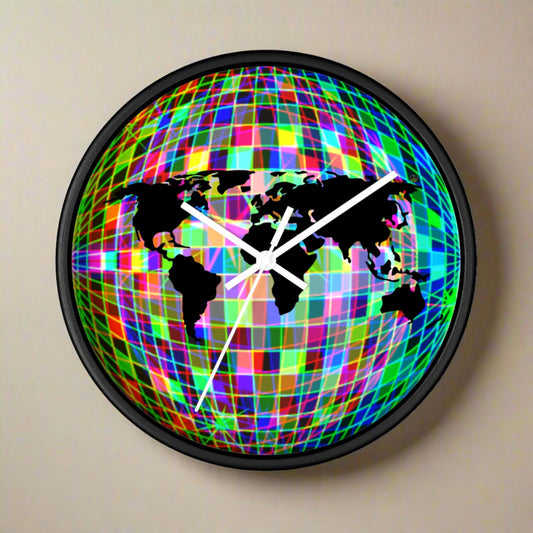 Disco World 10" Wall clock