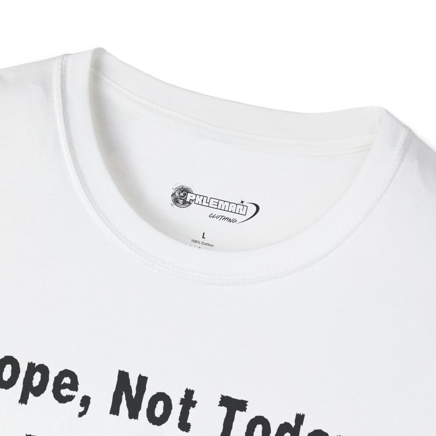 Nope Not Today Mr. Satan Unisex T-Shirt | Funny Graphic Tee