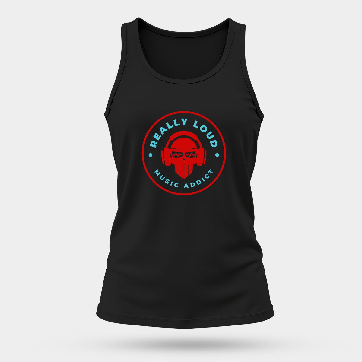 Really Loud Music Addict Women's Comfortable and Breathable Sports Tank Top