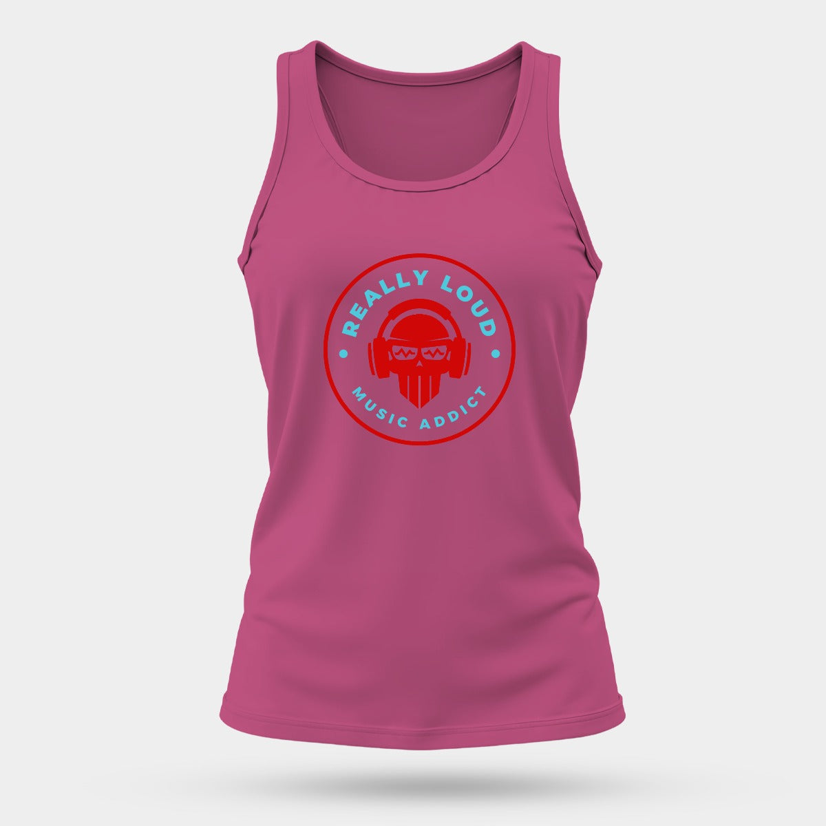 Really Loud Music Addict Women's Comfortable and Breathable Sports Tank Top