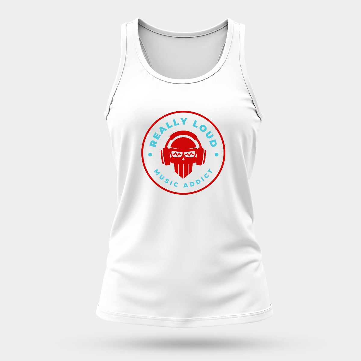 Really Loud Music Addict Women's Comfortable and Breathable Sports Tank Top