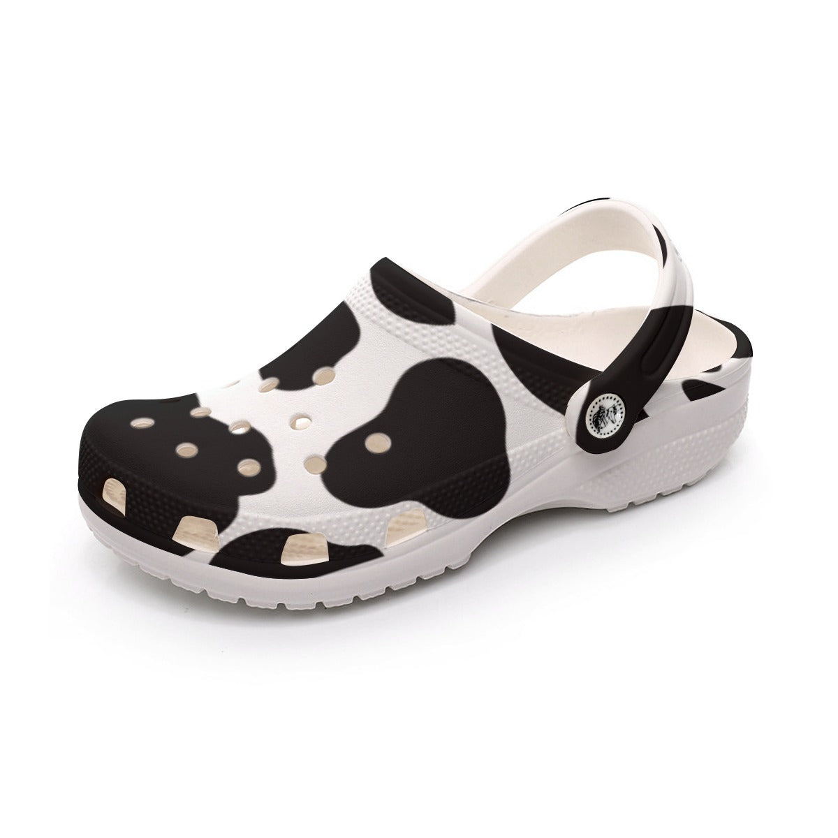 Men's Cow Print Classic Clogs