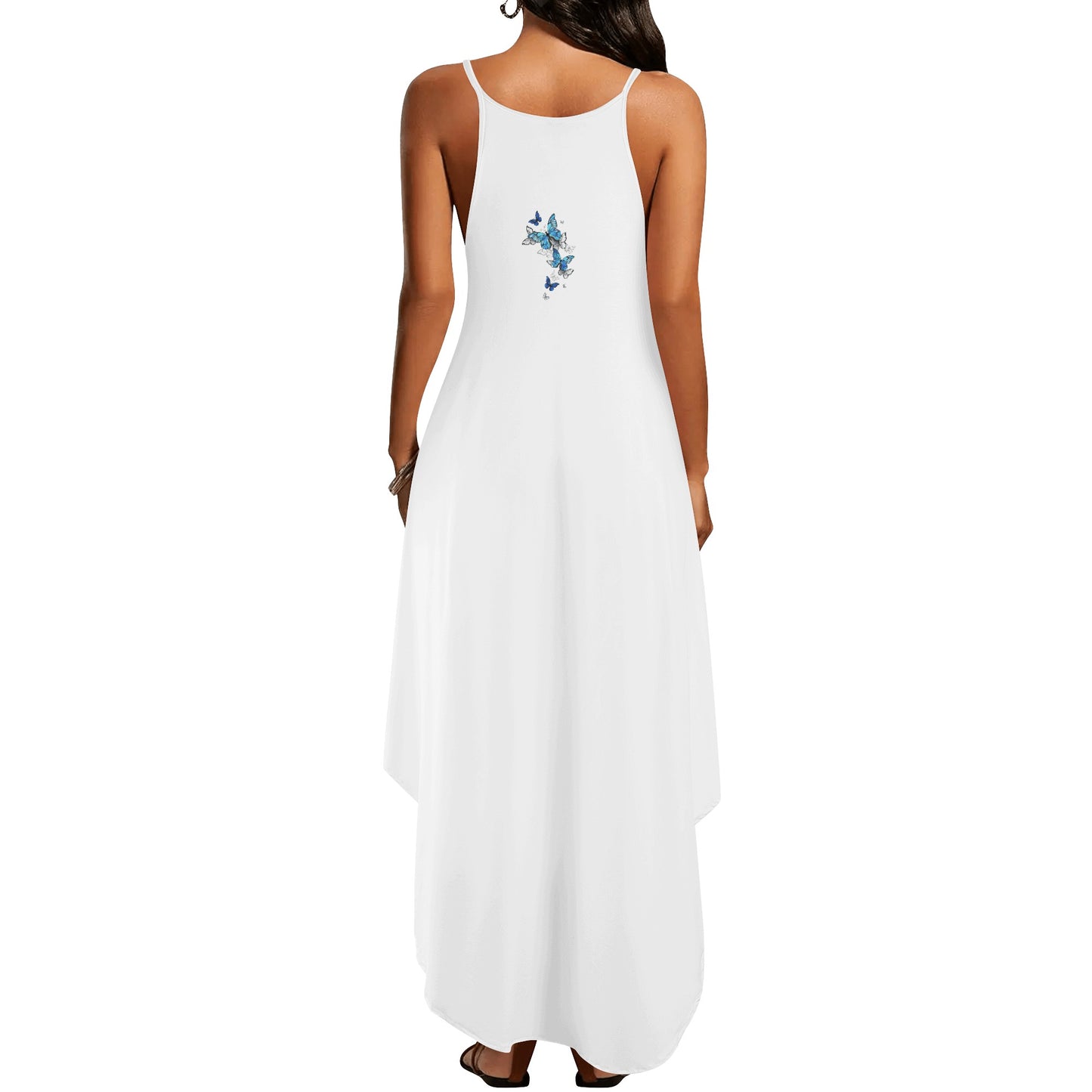 Womens Elegant Sleeveless Party Dress