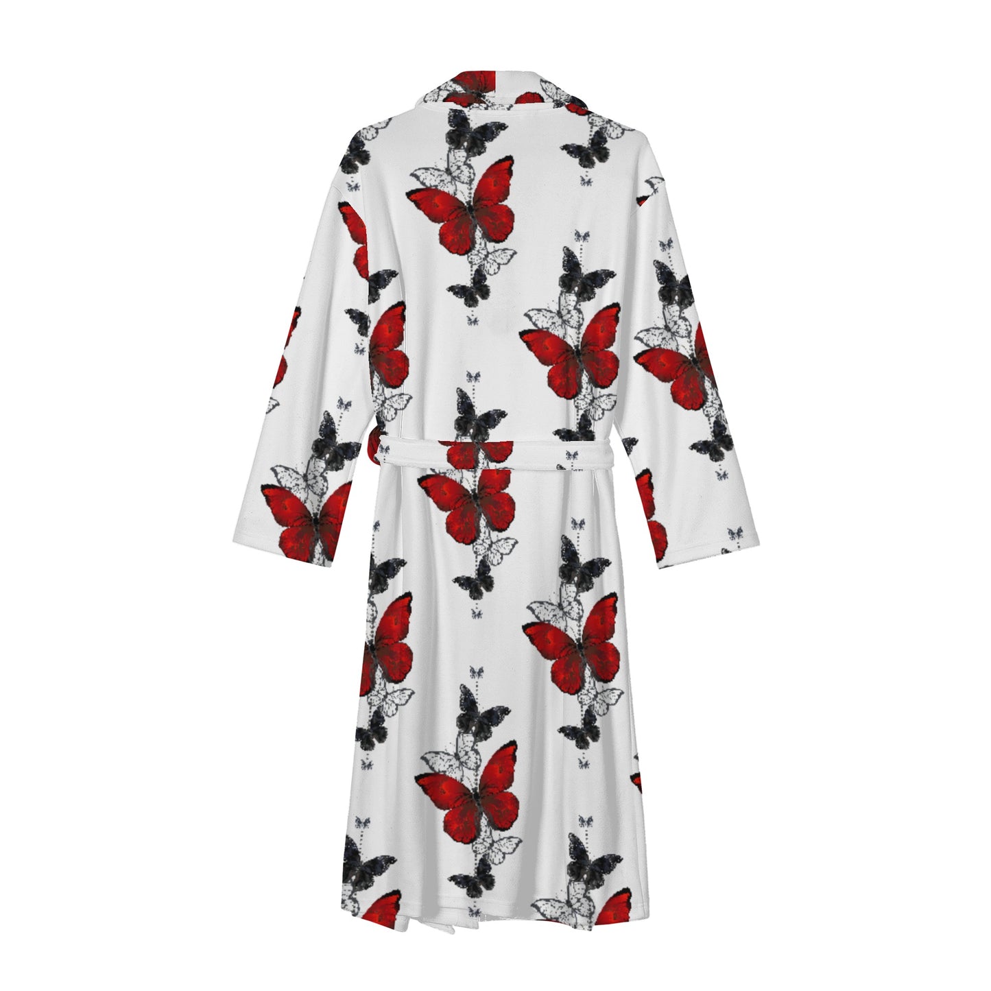 Womens Beautiful Butterfly Bathrobe