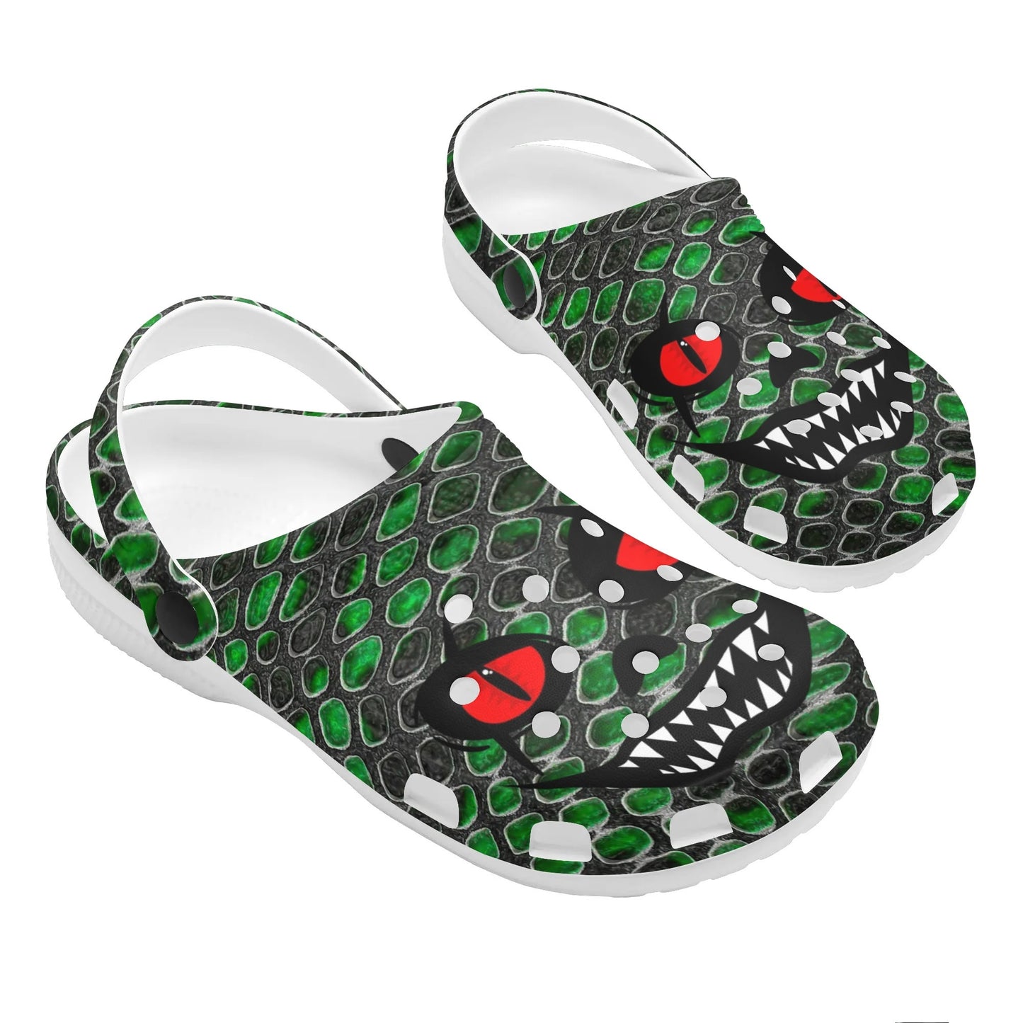 The Reptilian Classic Clogs