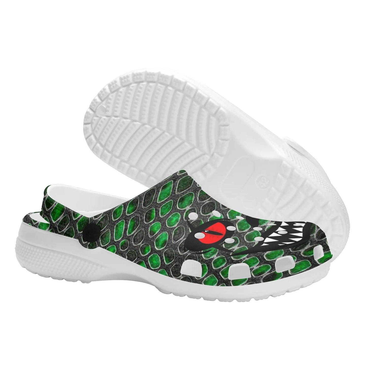 The Reptilian Classic Clogs