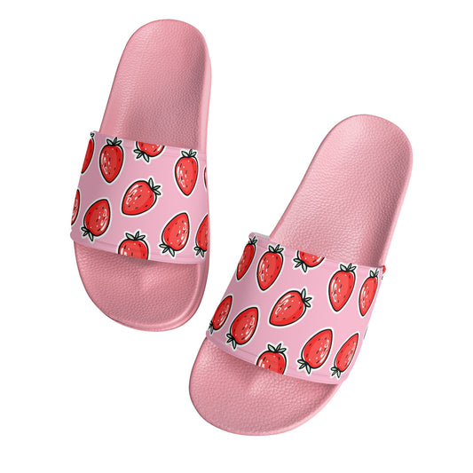 Women's Strawberry Slides
