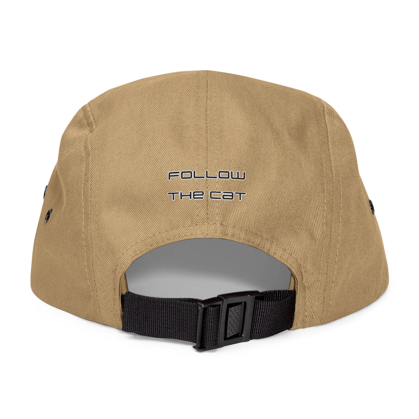 Cat Lover Embroidered 5 Panel Cap