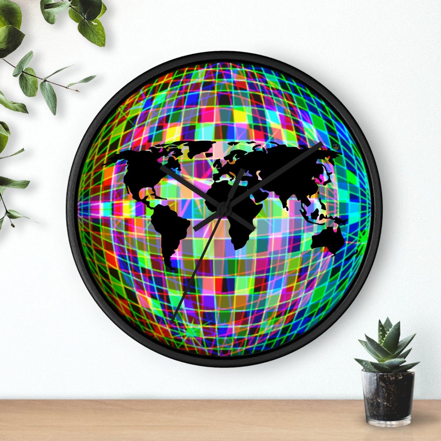 Disco World 10" Wall clock