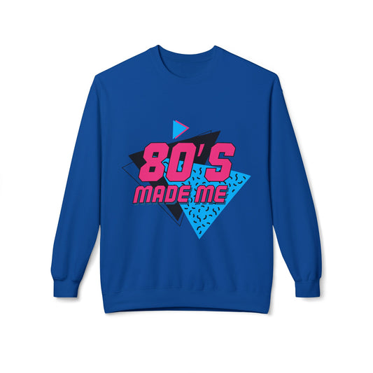 Retro 80's Made Me Crewneck Sweatshirt