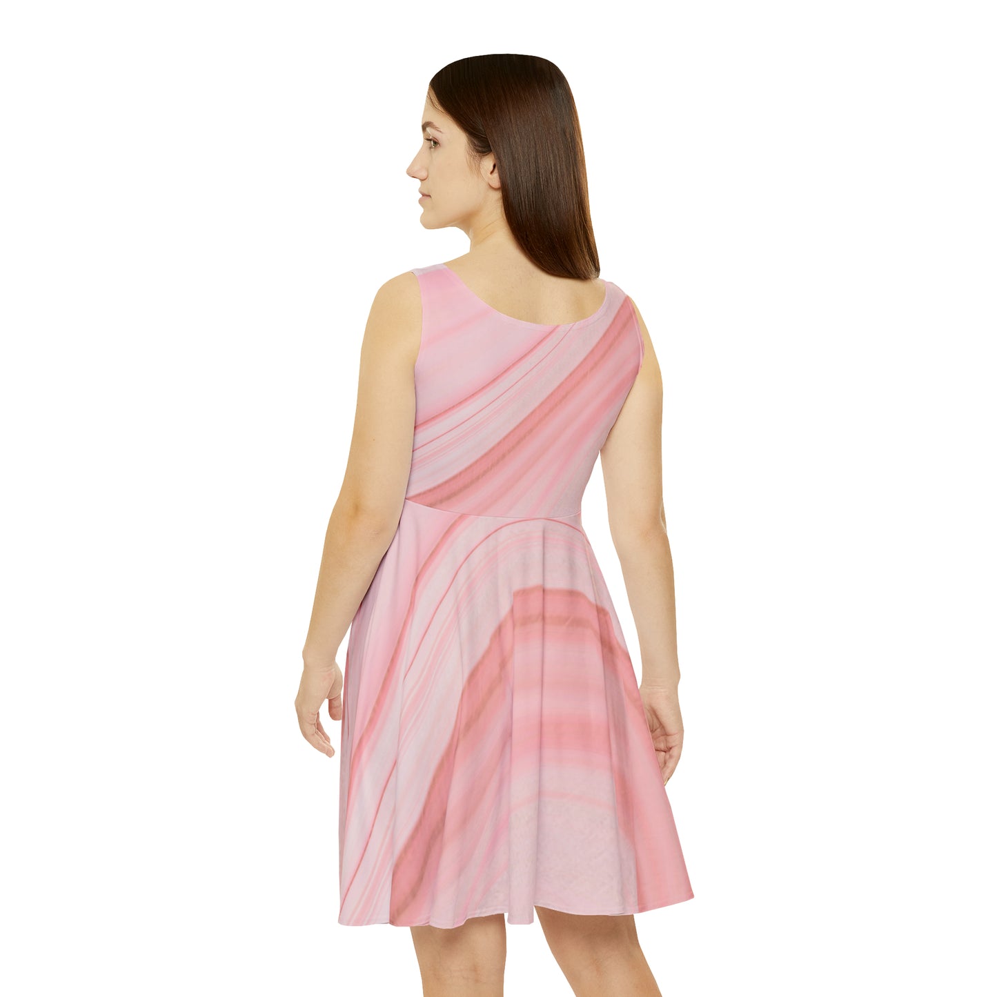 Swirl of Pinks Skater Dress