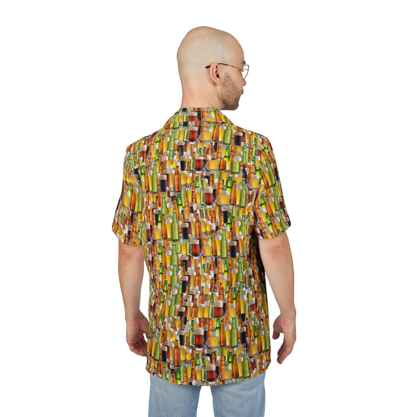 Party Drink Hawaiian Button-Down Shirt