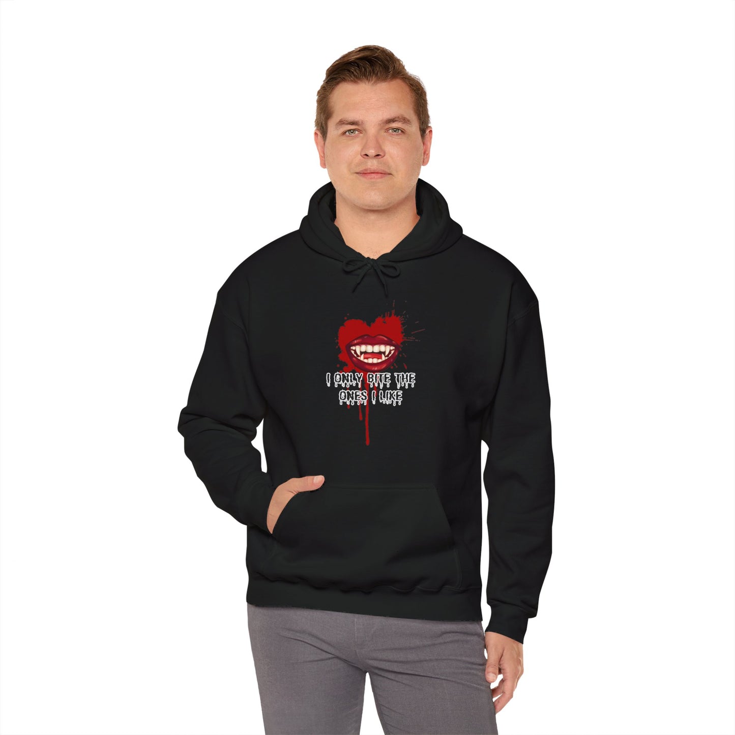 I Only Bite The Ones I Like Hooded Sweatshirt