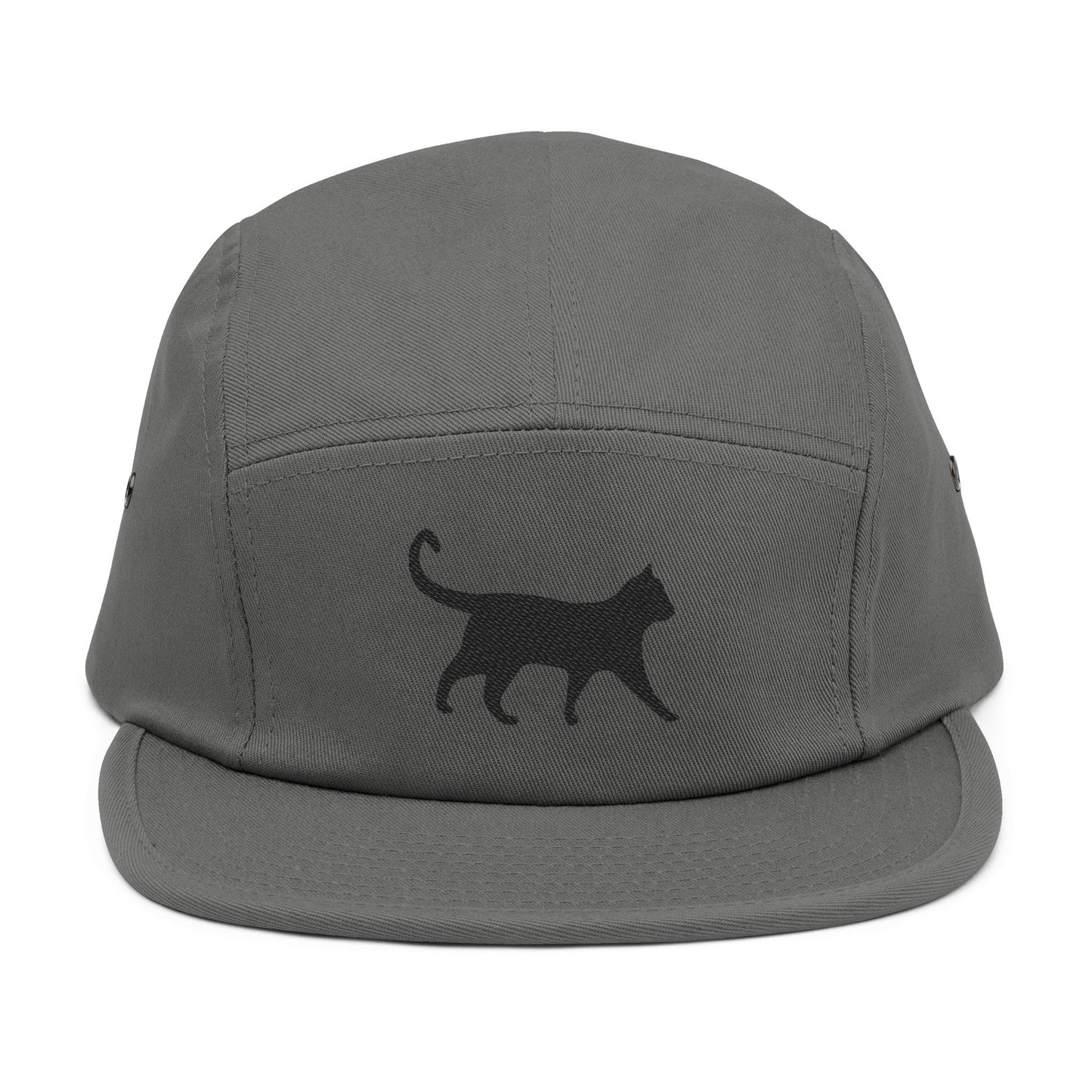 Cat Lover Embroidered 5 Panel Cap