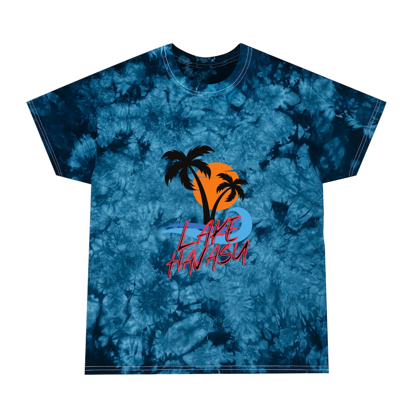 Lake Havasu Blue Tie-Dye Tee