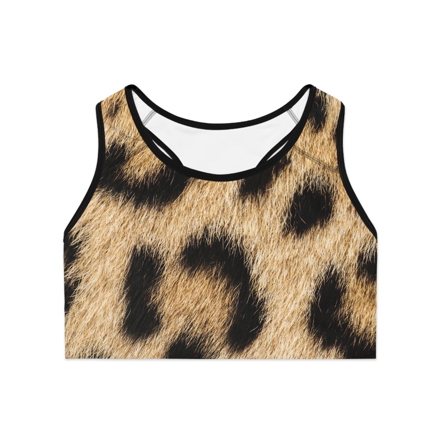 Leopard Print Sports Bra