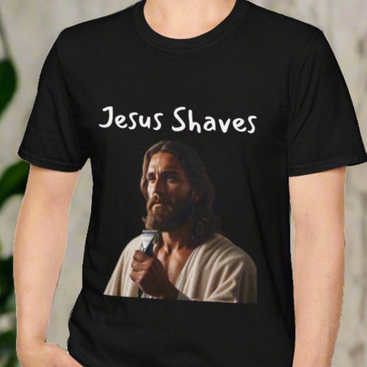 Jesus Shaves Softstyle T-Shirt