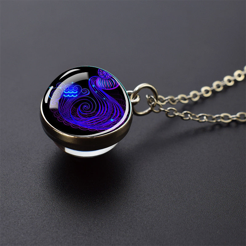 12 Zodiacs Luminous Necklace