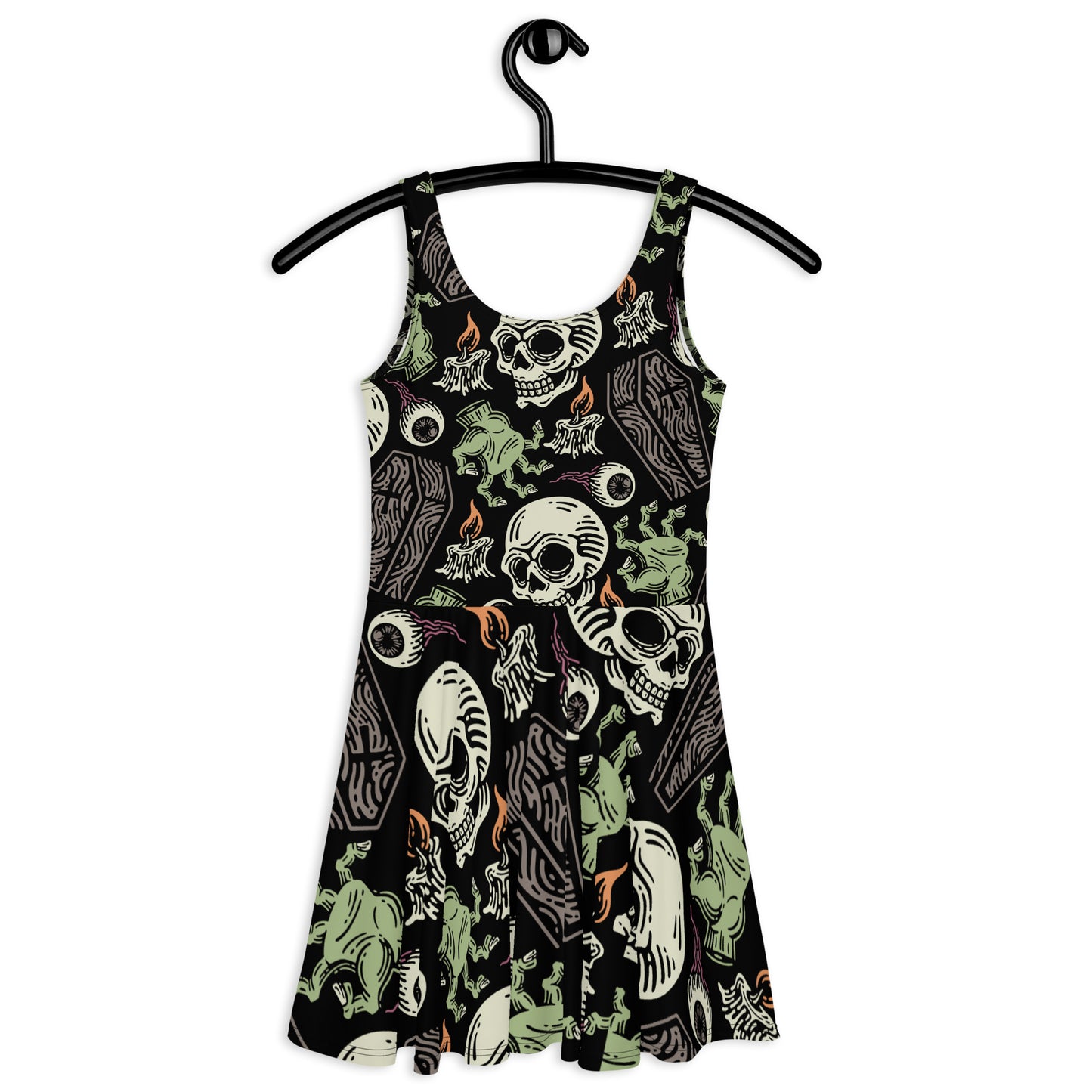 Nocturnal Necropolis Skater Dress