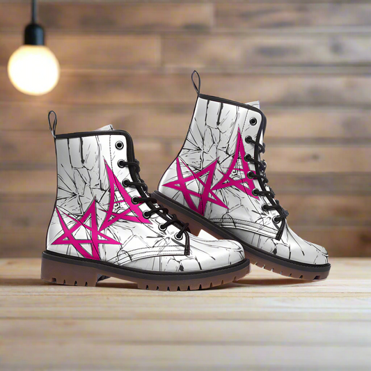 Shattered Stars Casual Leather Lightweight boots