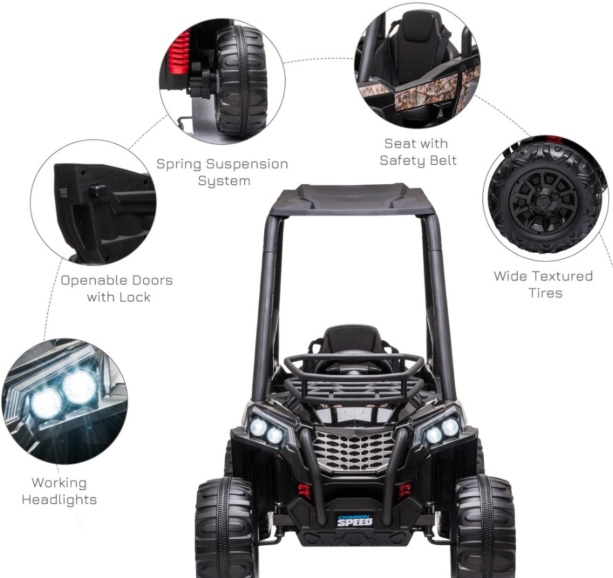 TrailBlazer Jr. 12V Kids Off-Road UTV Ride on Car