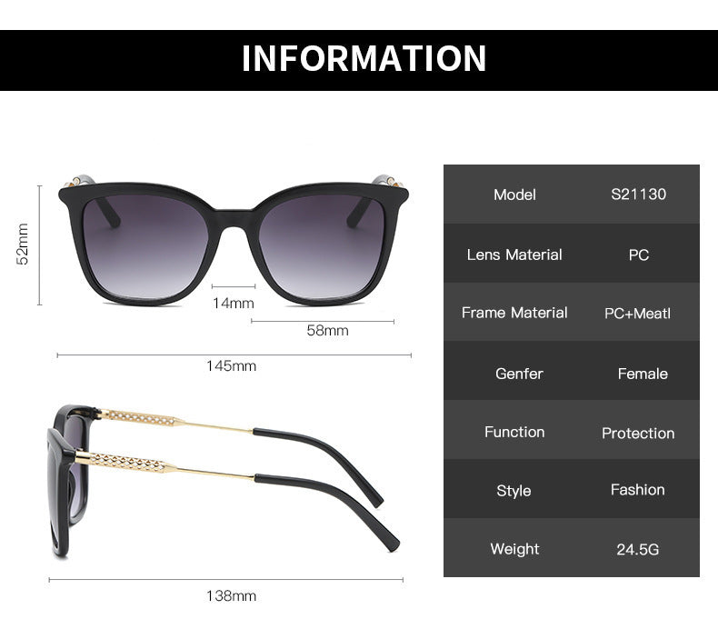 Vintage Hollow Style Sunglasses