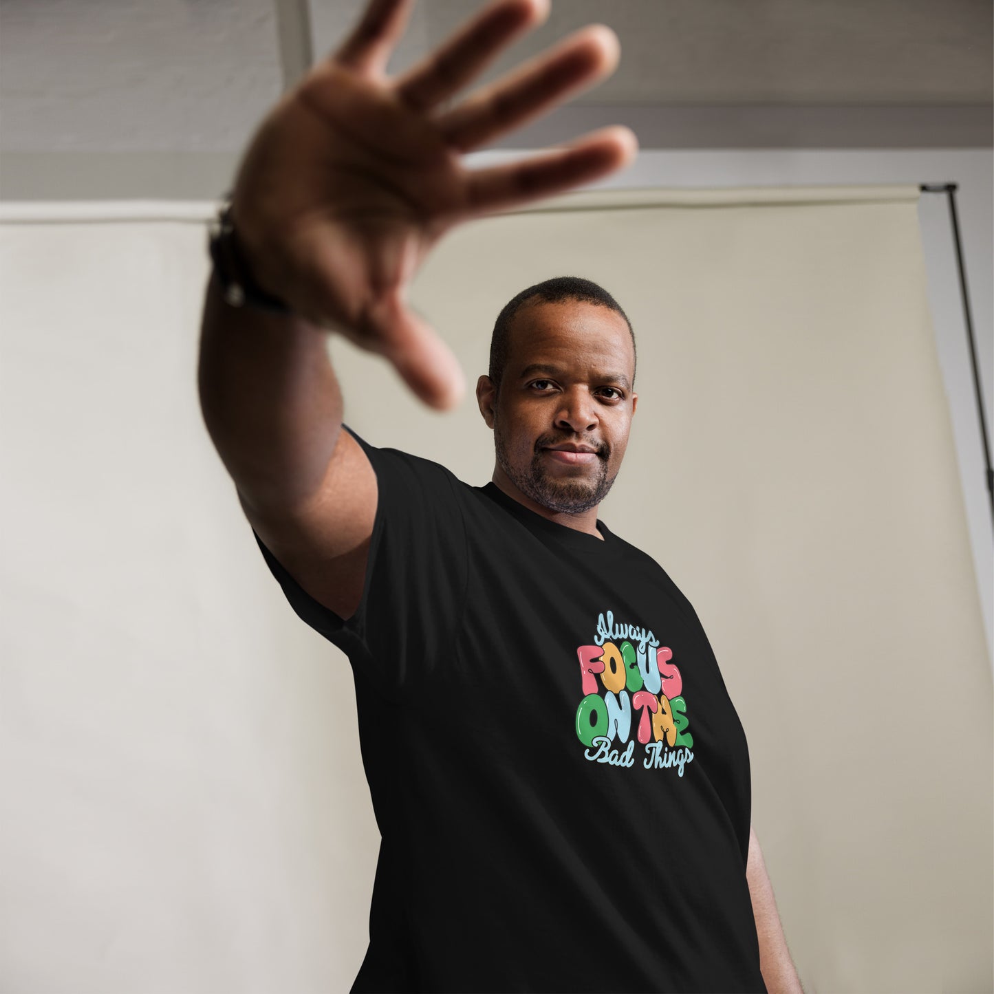 Always Focus on the Bad Things classic tee