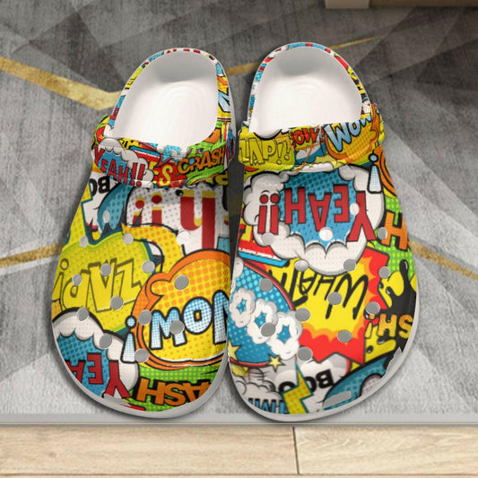 Exclamations! Men's Classic Clogs