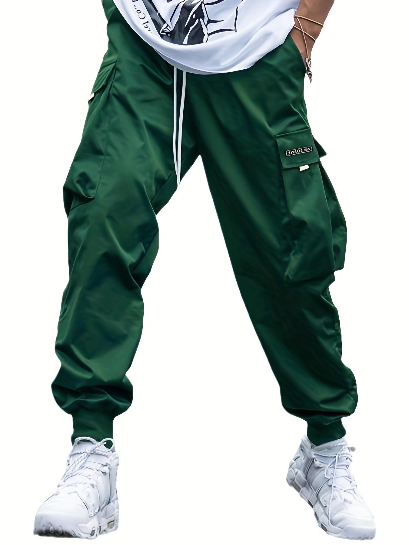 UrbanFlex multi‑pocket men’s cargo pants modeled for everyday wear