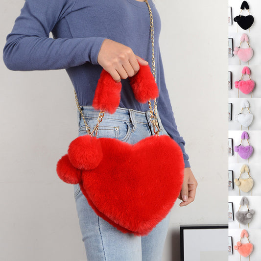 Heartfelt Hugs Plush Handbag