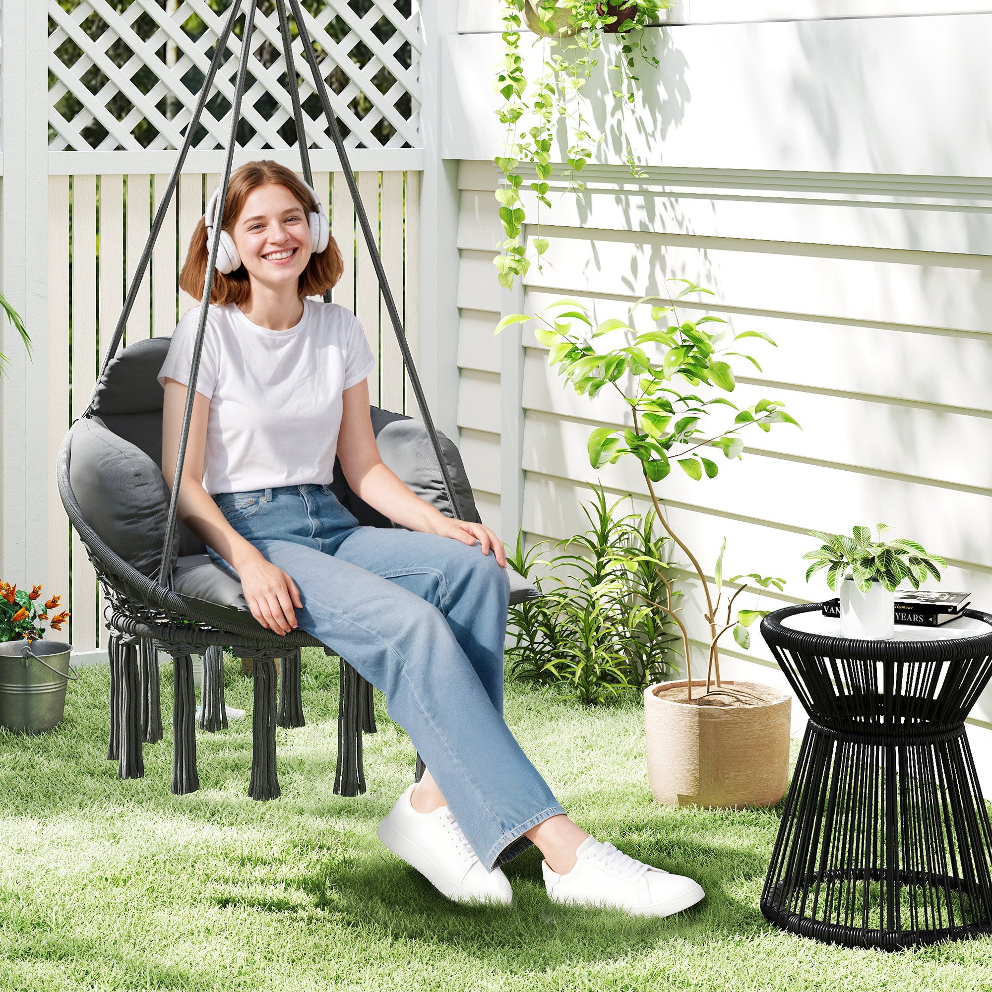 Luxury Hammock Swing Chair | Indoor & Outdoor Hanging Seat