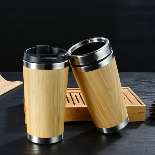 Bamboo Coffee Tumbler