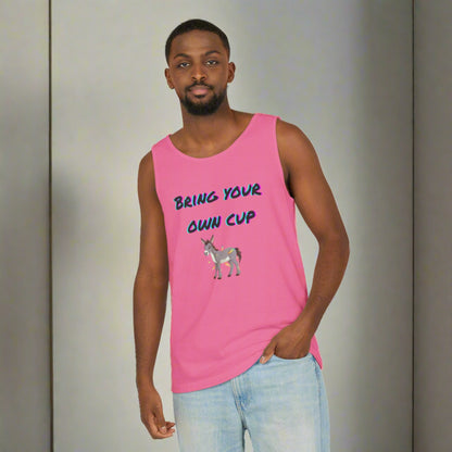 Bring Your Own Cup Garment-Dyed Tank Top