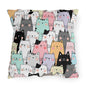 Lots of Cats Outdoor Pillows