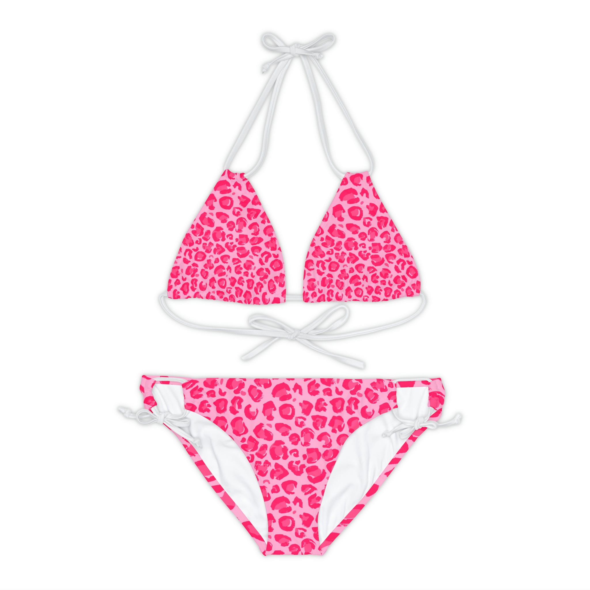 Pink Cheetah Bikini Set
