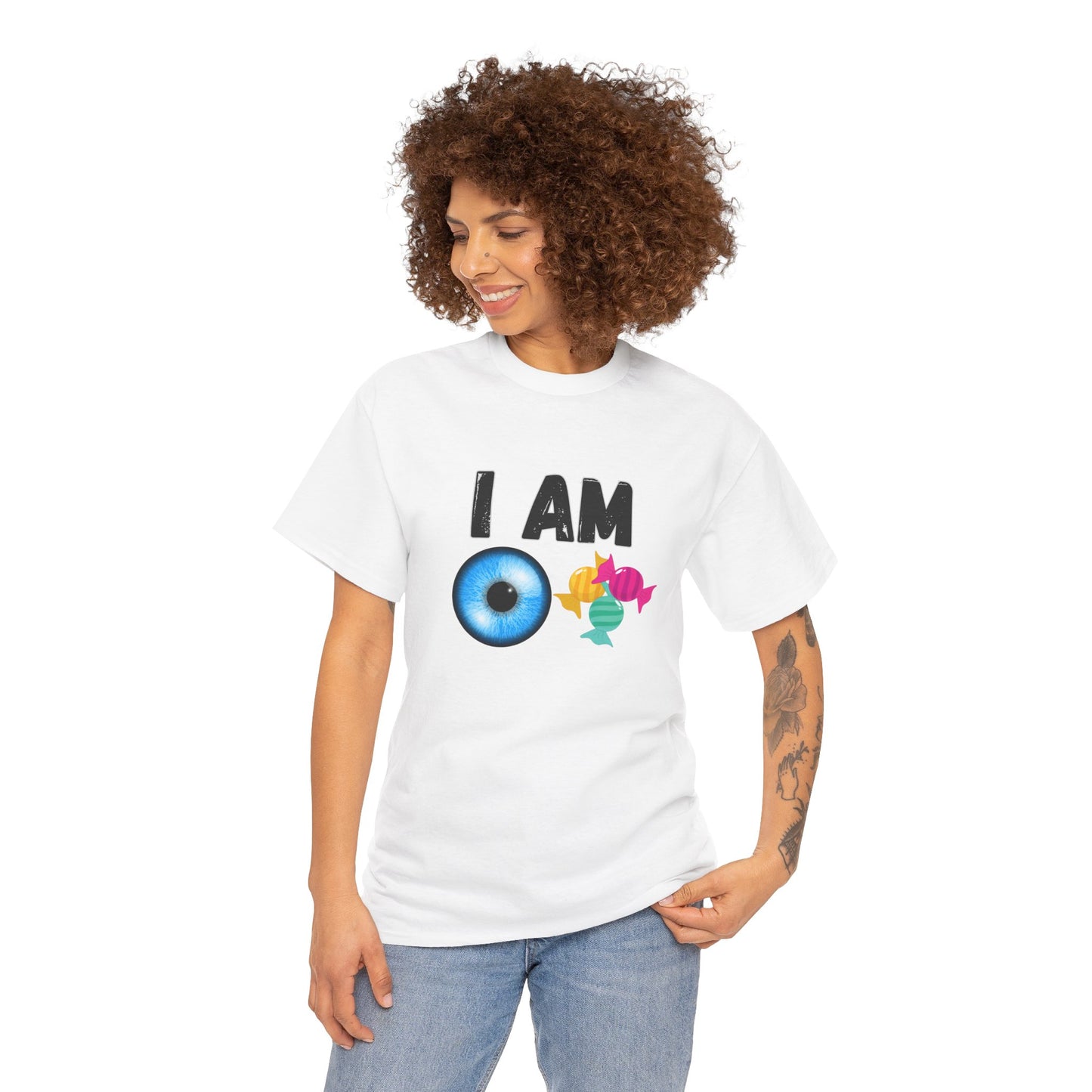 I Am Eye Candy Heavy Cotton Tee