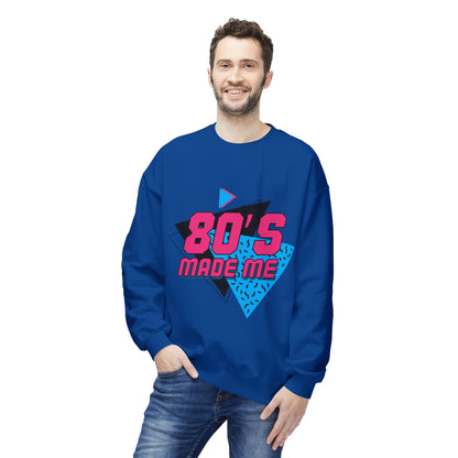 Retro 80's Made Me Crewneck Sweatshirt
