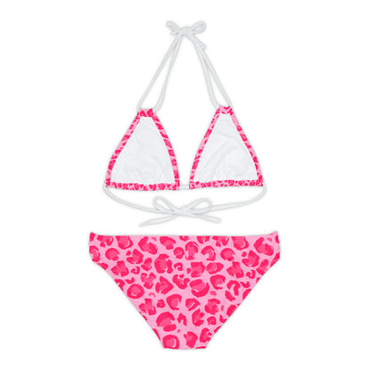 Pink Cheetah Bikini Set