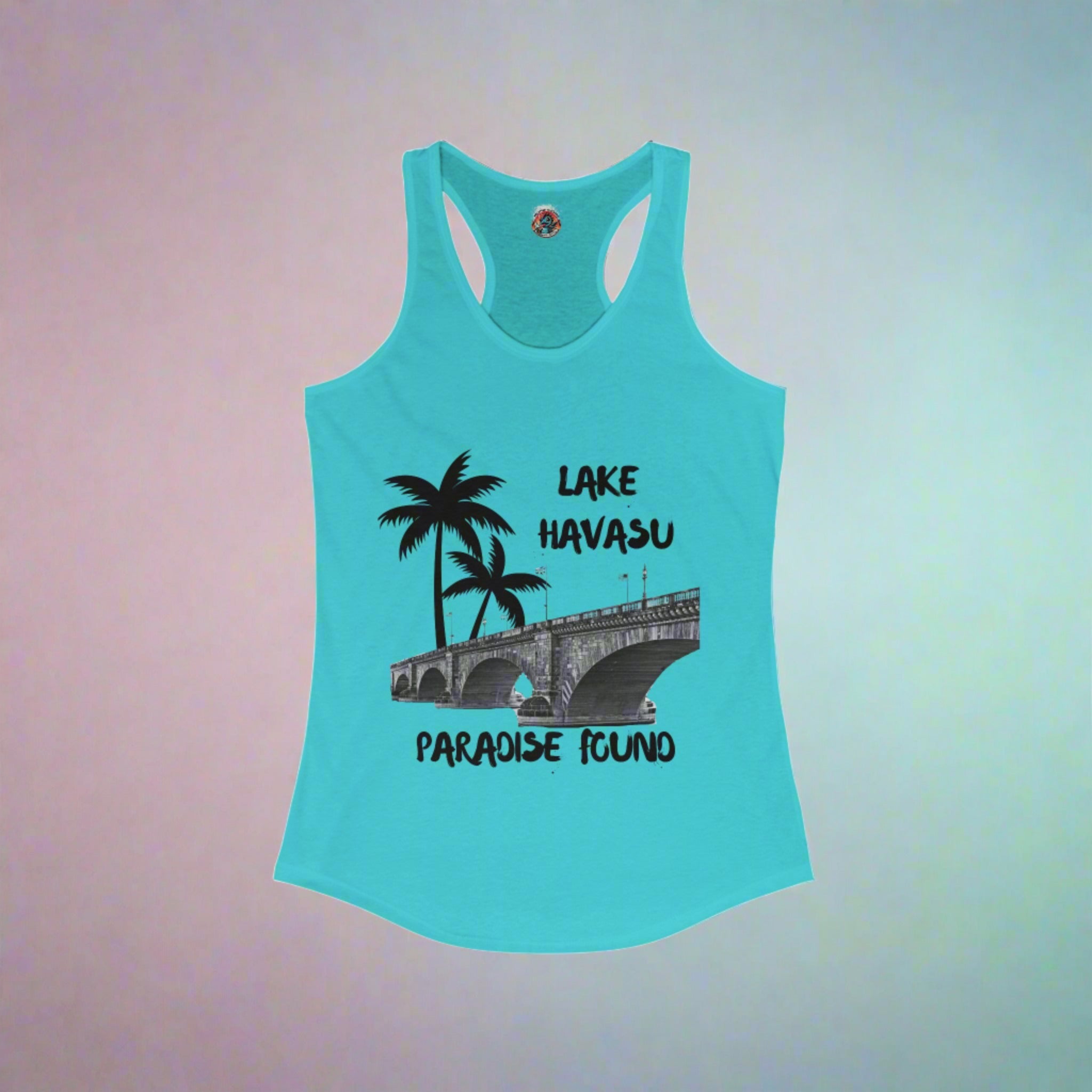 Lake Havasu - Paradise Found Women's Ideal Racerback Tank