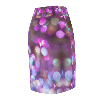 Glitter Pencil Skirt