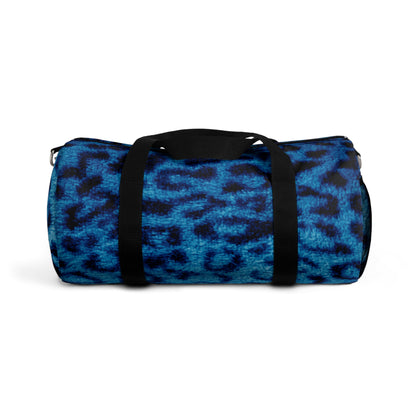 Blue Cheetah Duffel Bag