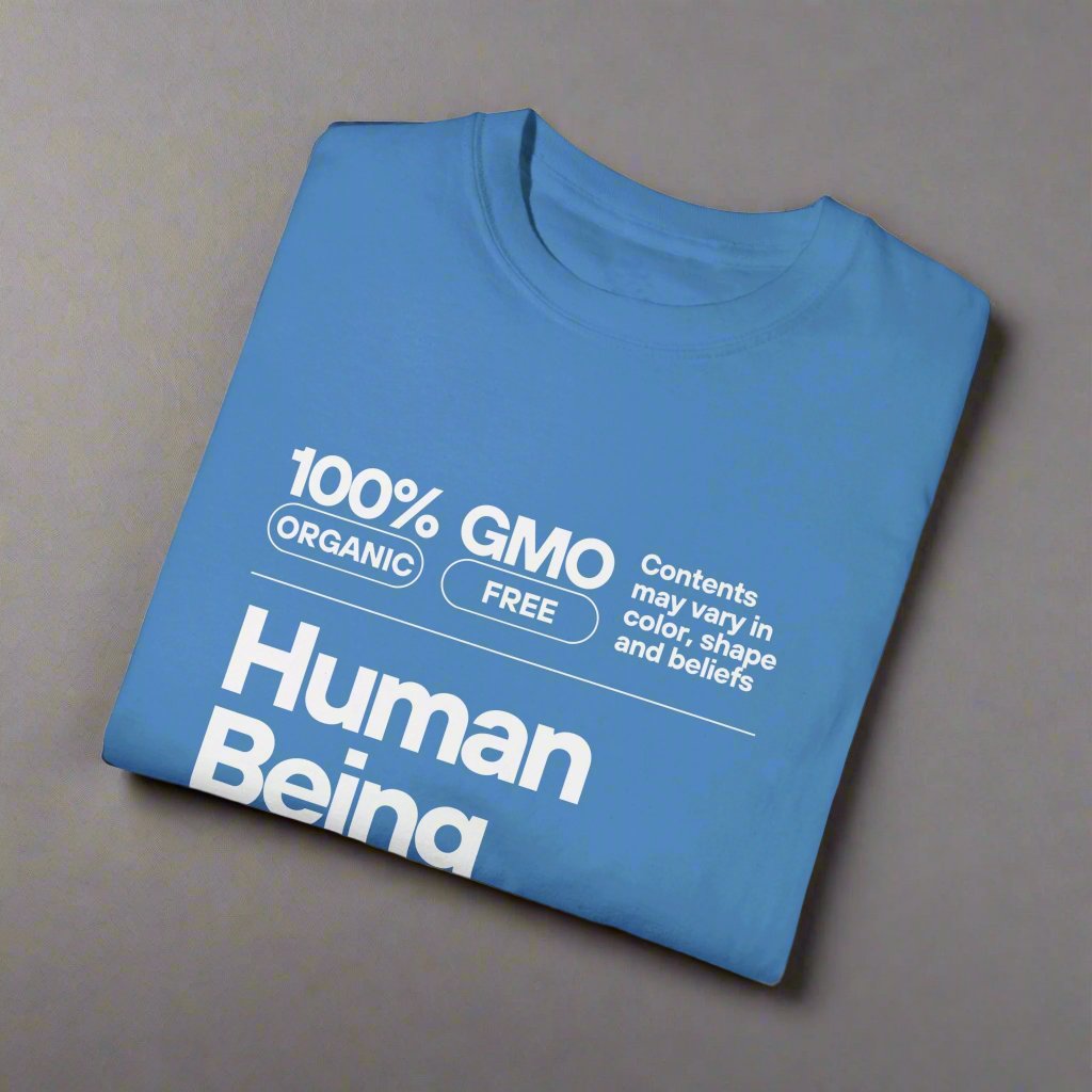 Human Being Garment-Dyed T-shirt