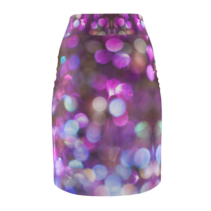 Glitter Pencil Skirt