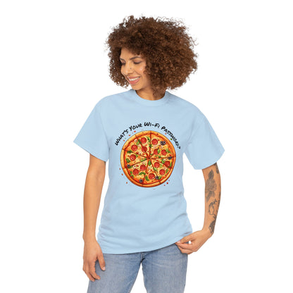 Wi-Fi Pizza Heavy Cotton Tee