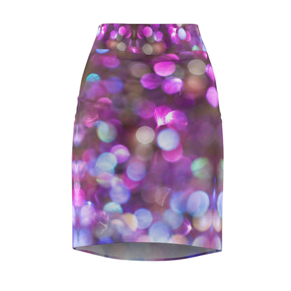 Glitter Pencil Skirt