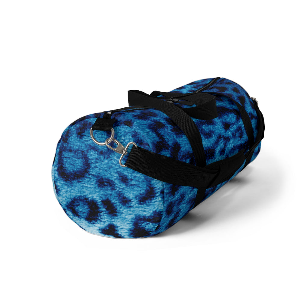 Blue Cheetah Duffel Bag | Lightweight Gym & Travel Bag